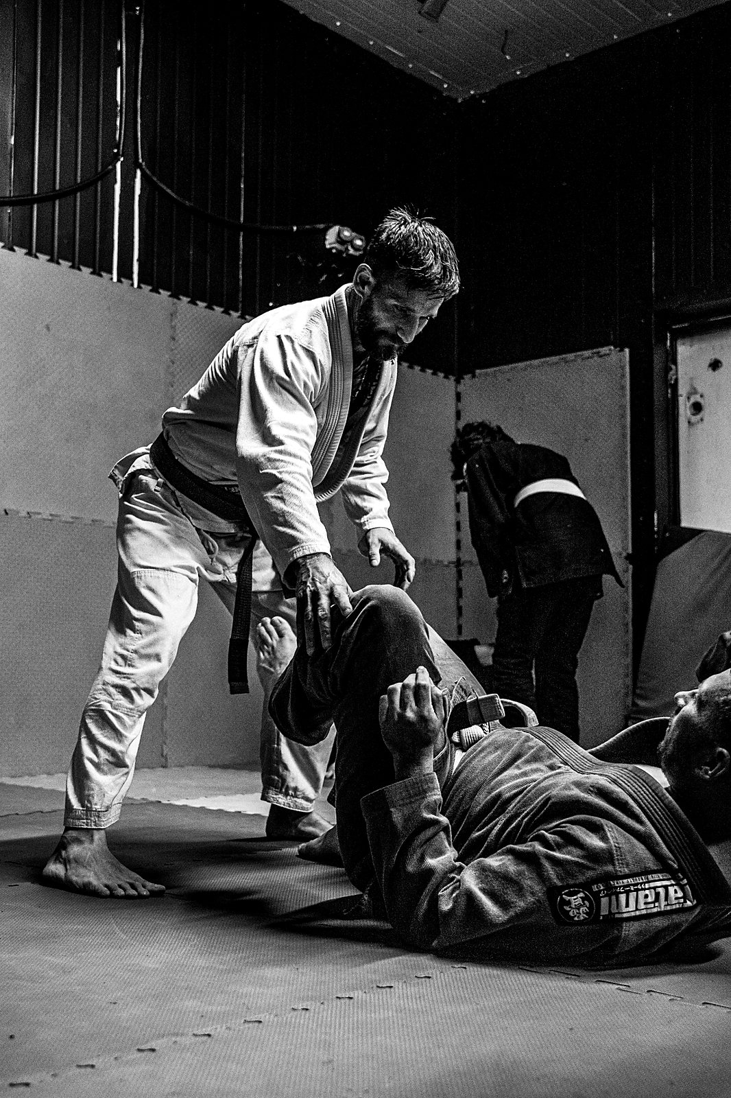 Jiu-Jitsu technique practice in Mallow